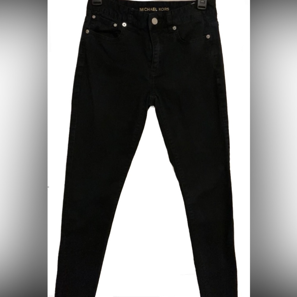 Michael Kors Selma Skinny Jeans (Black)